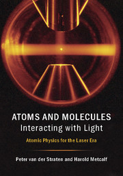Couverture de l’ouvrage Atoms and Molecules Interacting with Light