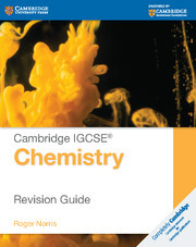 Couverture de l’ouvrage Cambridge IGCSE® Chemistry Revision Guide