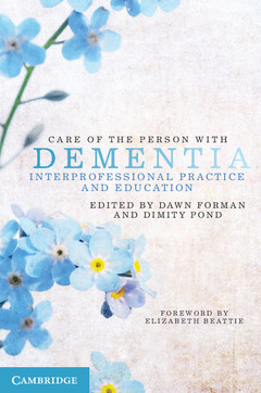 Couverture de l’ouvrage Care of the Person with Dementia