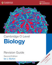 Couverture de l’ouvrage Cambridge O Level Biology Revision Guide