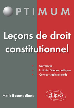 Couverture de l’ouvrage Leçon de droit constitutionnel