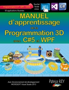 Couverture de l’ouvrage Manuel d'apprentissage de la programmation 3D