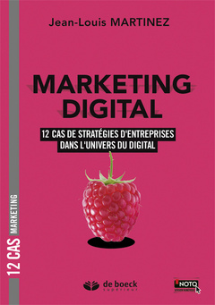 Couverture de l’ouvrage Marketing digital