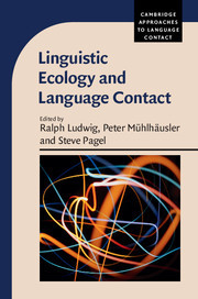 Couverture de l’ouvrage Linguistic Ecology and Language Contact
