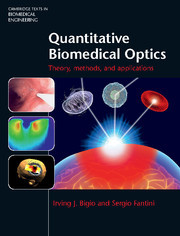 Couverture de l’ouvrage Quantitative Biomedical Optics