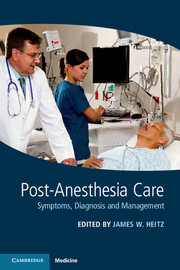 Couverture de l’ouvrage Post-Anesthesia Care