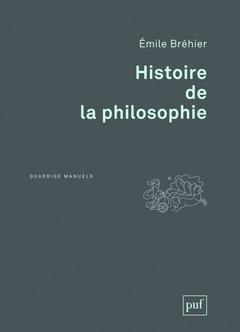 Couverture de l’ouvrage Histoire de la philosophie