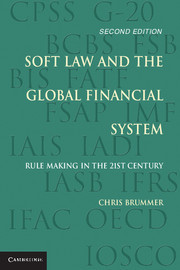 Couverture de l’ouvrage Soft Law and the Global Financial System