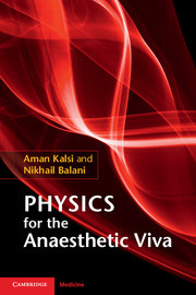 Couverture de l’ouvrage Physics for the Anaesthetic Viva