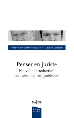 Couverture de l’ouvrage Penser en juriste - Nouvelle introduction au raisonnement juridique