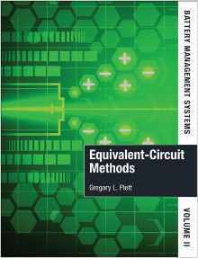 Couverture de l’ouvrage Battery Management Systems. Volume II : Equivalent-Circuit Methods