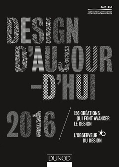 Couverture de l’ouvrage Design d'aujourd'hui 2016