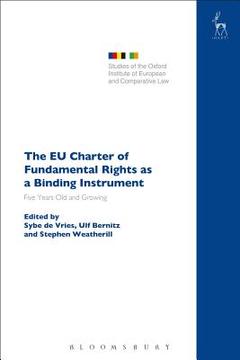 Couverture de l’ouvrage The EU Charter of Fundamental Rights as a Binding Instrument