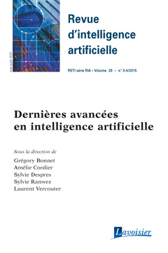 Couverture de l’ouvrage Revue d'intelligence artificielle RSTI série RIA Volume 29 N° 3-4/Mai-Août 2015