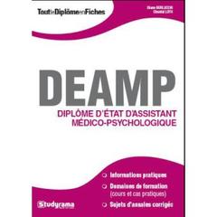 Couverture de l’ouvrage DEAMP - Diplôme d'état d'aide médico-psychologiques
