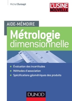 Couverture de l’ouvrage Aide-mémoire métrologie dimensionnelle