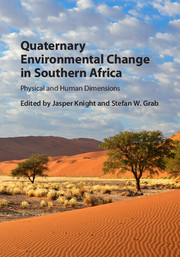 Cover of the book Quaternary Environmental Change in Southern Africa