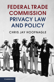 Couverture de l’ouvrage Federal Trade Commission Privacy Law and Policy