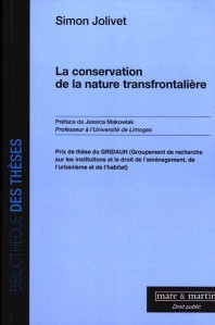 Cover of the book La conservation de la nature transfrontalière
