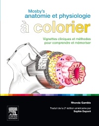 Couverture de l’ouvrage Mosby's Anatomie et Physiologie à colorier