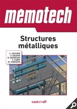 Couverture de l’ouvrage Mémotech Structures métalliques (2015)