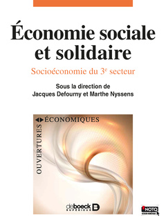 Couverture de l’ouvrage Économie sociale et solidaire