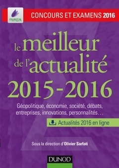 Cover of the book Le meilleur de l'actualité 2015-2016 