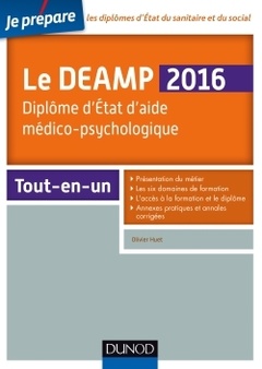 Cover of the book Le DEAMP - Diplôme d'état d'aide médico-psychologique 2016