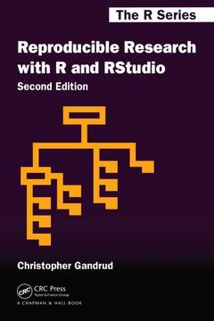 Cover of the book Reproducible Research with R and RStudio