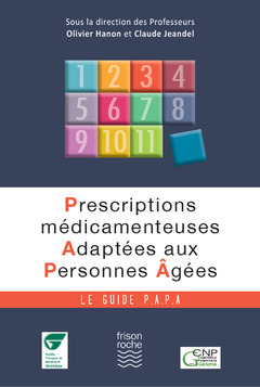 Couverture de l’ouvrage Prescriptions médicamenteuses adaptées aux personnes âgées