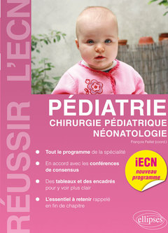 Couverture de l’ouvrage Pédiatrie, chirurgie pédiatrique, néonatologie