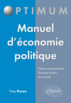 Couverture de l’ouvrage Manuel d’économie politique