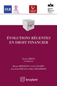 Cover of the book Évolutions récentes en droit financier