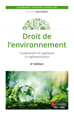 Couverture de l'ouvrage Droit de l'environnement