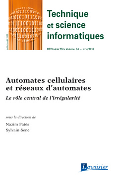 Couverture de l'ouvrage Technique et science informatiques RSTI série TSI Volume 34 N° 4/Juillet-Août 2015