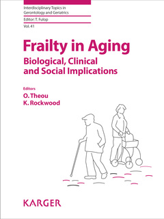 Couverture de l’ouvrage Frailty in Aging