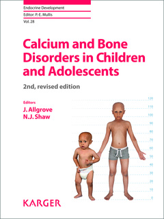Couverture de l’ouvrage Calcium and Bone Disorders in Children and Adolescents