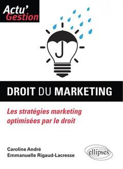 Cover of the book Droit du marketing. Les stratégies marketing optimisées par le droit