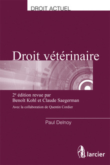 Couverture de l’ouvrage Droit vétérinaire