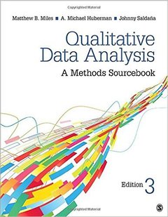 Cover of the book Qualitative Data Analysis: A Methods Sourcebook (3rd Ed)