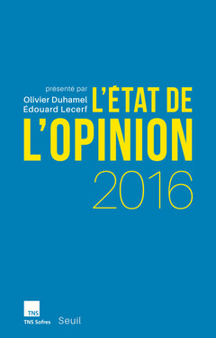 Cover of the book L'état de l'opinion 2016