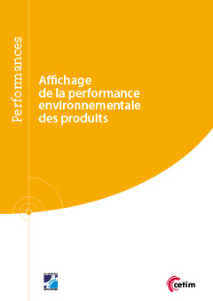 Cover of the book Affichage de la performance environnementale des produits (Réf : 9Q243)