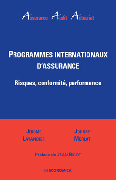 Couverture de l’ouvrage Programmes internationaux d'assurance - risques, conformité, performance