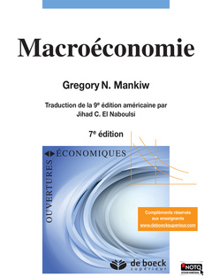 Cover of the book Macroéconomie