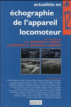 Cover of the book ACTUALITES EN ECHOGRAPHIE DE L APPAREIL LOCOMOTEUR T 12