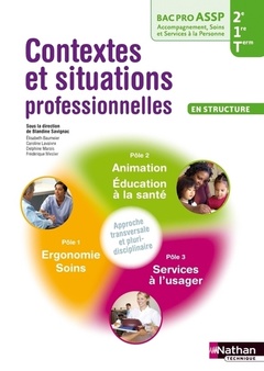 Cover of the book Contextes et situations professionnelles - 2e/1re/Tle Bac Pro ASSP 