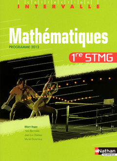 Couverture de l’ouvrage Mathematiques 1e stmg (inter)