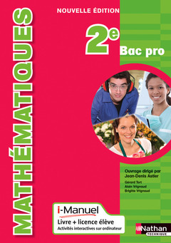 Cover of the book Maths 2e bac pro licence