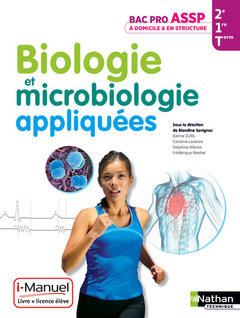 Cover of the book Biologie et microbiologie appliquées - 2e/ 1re/ Term Bac Pro ASSP i-Manuel bi-média