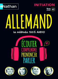 Cover of the book Coffret allemand la methode 100% audio initiation voie express 2015